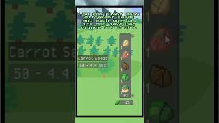 I Made An Chill Idle Farming Game #shorts #indie #itchio #idlegames #chill