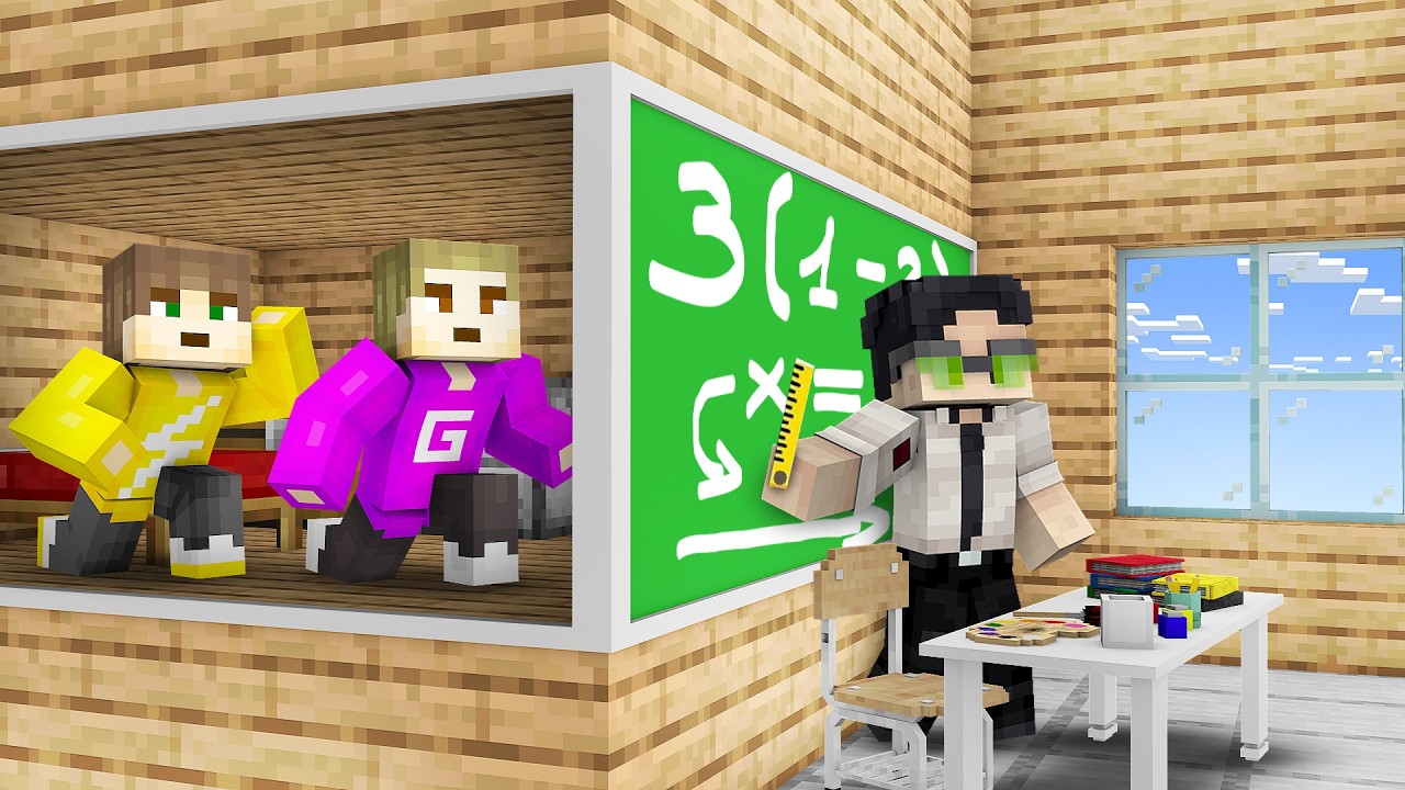 Ik Maakte Een Geheime Kamer In Mijn School... (Survival)