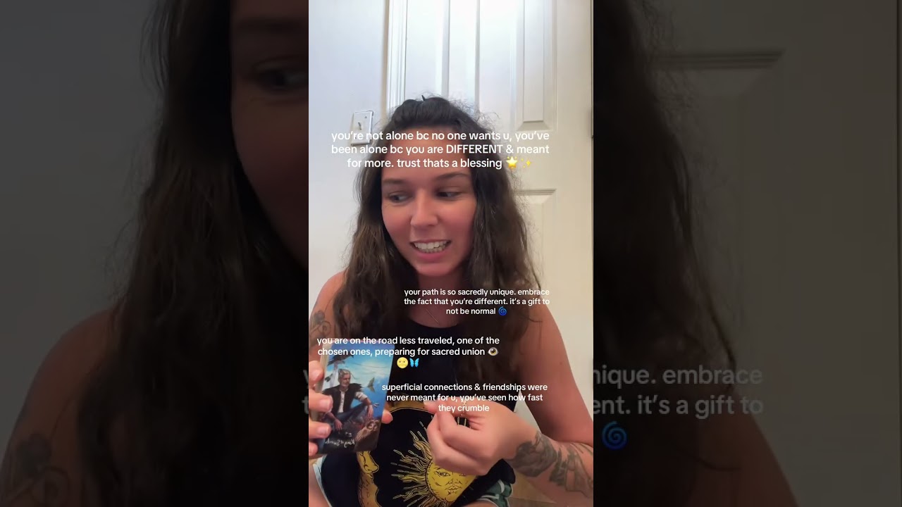 You are on the road less traveled, one of the chosen ones, preparing for sacred union.Eyeamgeorgia.