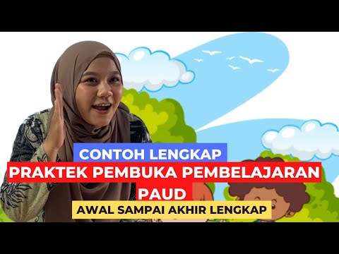 Contoh Kegiatan Pembukaan