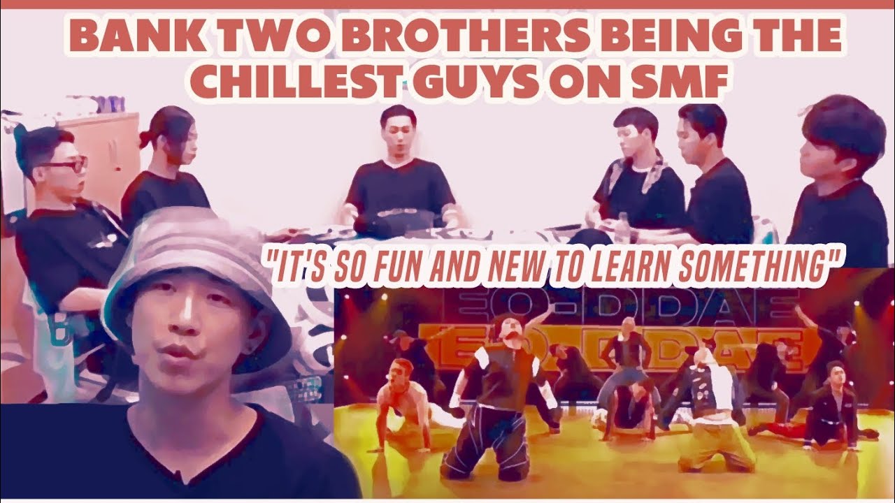 Bank2Brothers having the time of their lives as EODDAE'S Backup Dancers