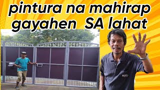 PINTURA NA MAHIRAP GAYAHEN SA LAHAT/paint  & varnish  tv