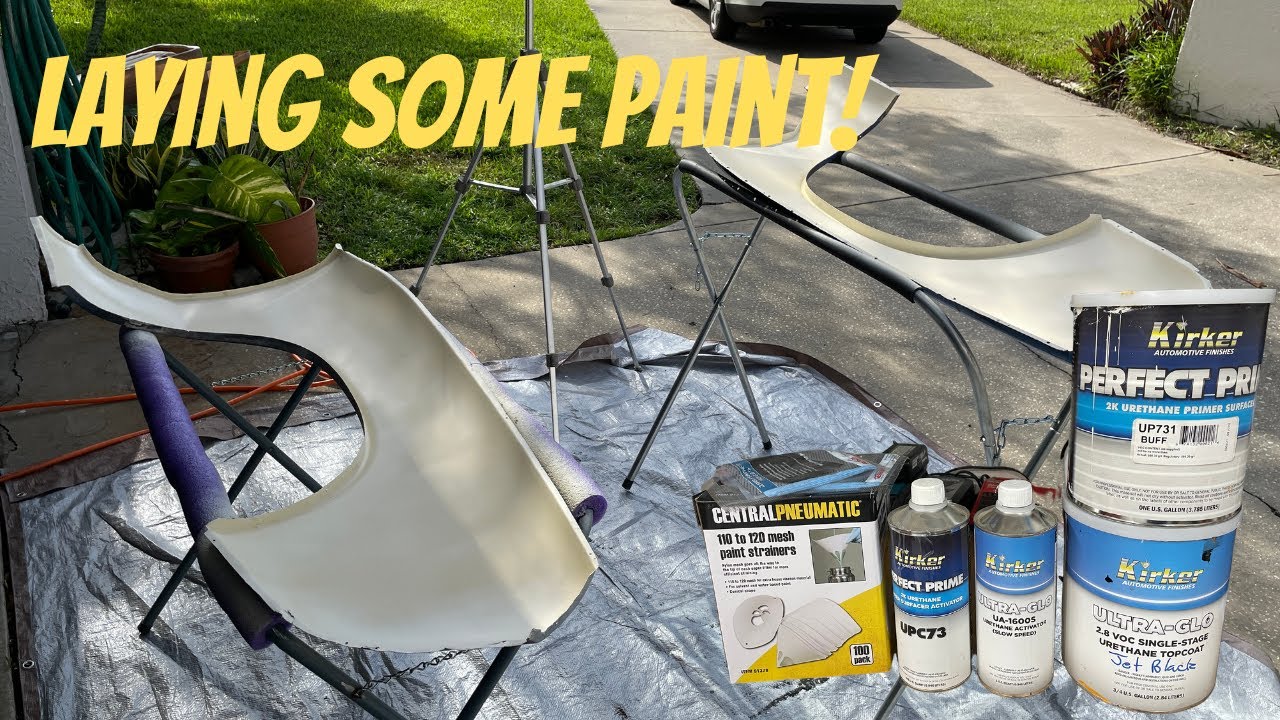 Попытка покраски... | Реставрация Triumph Spitfire - Часть 50