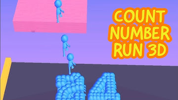 Count Number Run 3D - All Level Gameplay Android, iOS - Best Games - Part 1