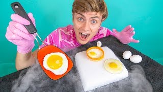 CAN DRY ICE COOK AN EGG