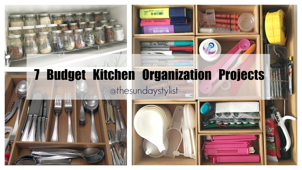 Kitchen Storage & Organization Hacks || GET ORGANIZED WITH ME - YouTube