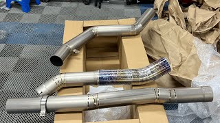 RK TITANIUM MK5 Supra exhaust