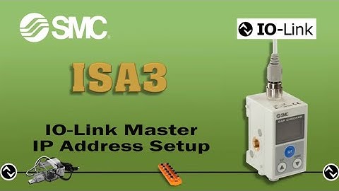 ISA3 IO-Link IP Address Setup Session 2