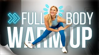 5minute PREWORKOUT WARM UP for Injury Prevention