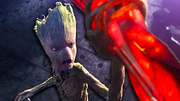 ¿Cuántos años tiene Groot en Infinity War?