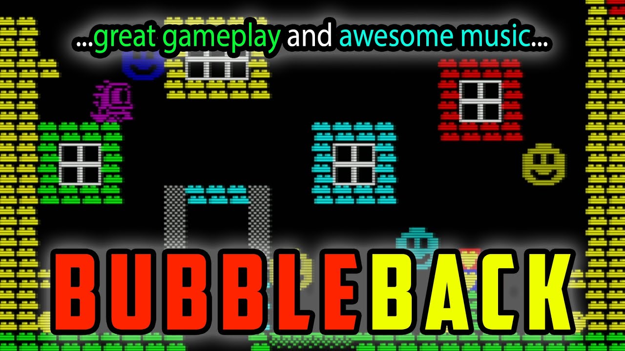 BubbleBack - a great Spectrum game with an incredible soundtrack