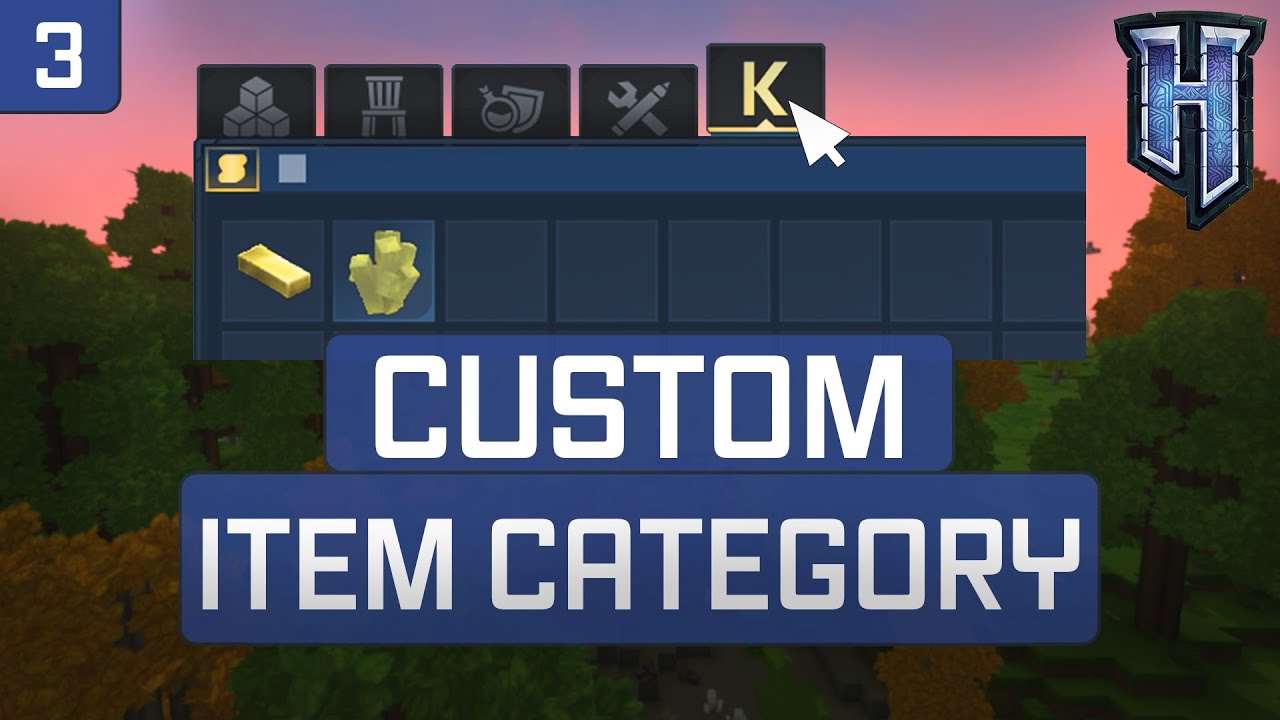 Hytale Modding Tutorial #3: Custom Item Category