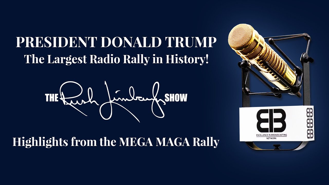 President Trump and Rush Limbaugh - Unity!