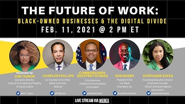 The Future of Work: Black-Owned Businesses and the Digital Divide