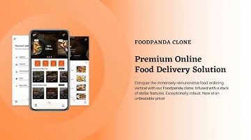 FoodPanda Clone App Development | Food and Grocery Delivery Script | APPDUPE
