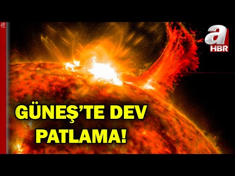 Güneşte dev patlama! Dünya Güneş patlamasının etkisinde | A Haber