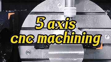 Precision 5-axis machining: one-stop efficient delivery from production to quality control.#cnc