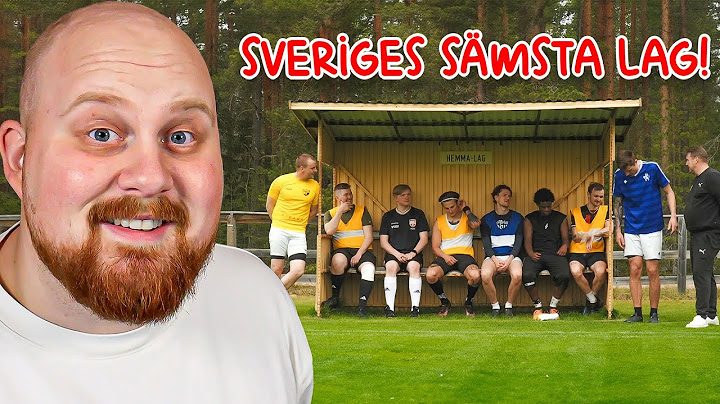 Reagerar på Sveriges SÄMSTA Fotbollslag...