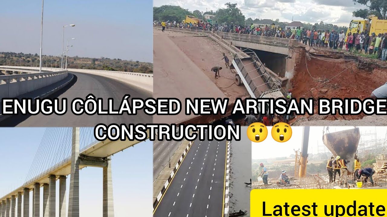 LATEST ON NEW ARTISAN BRIDGE CONSTRUCTION ENUGU STATE#enugu#enugustate# ...