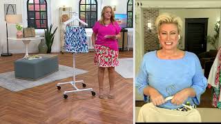 Belle by Kim Gravel Perfect Pique Blazin' Hot Summer Skort on QVC