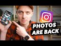 Photography on instagram is back