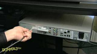 How to Connect an Antenna or Cable to Your HDTV For Dummies - YouTube