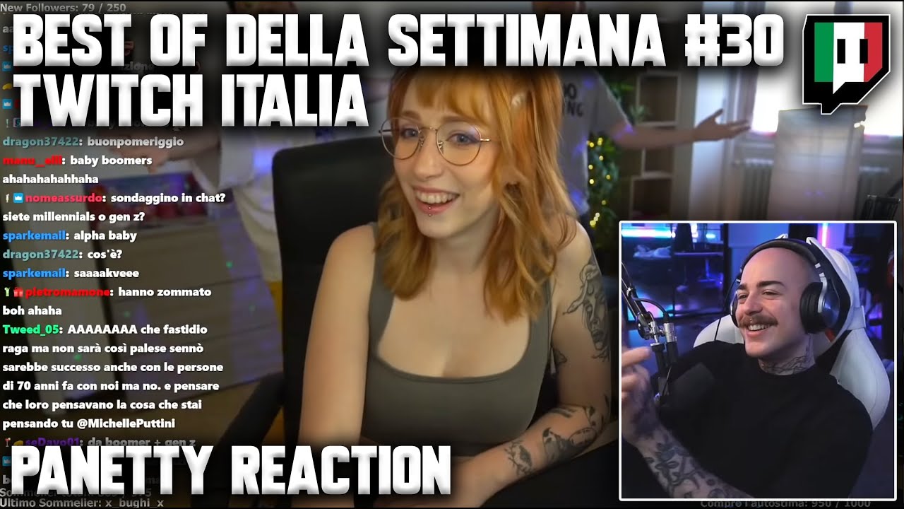 Panetty reaction al best of della settimana di Twitch Italia! #30