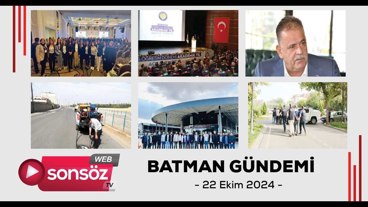Batman G&uuml;ndemi 22 Ekim 2024