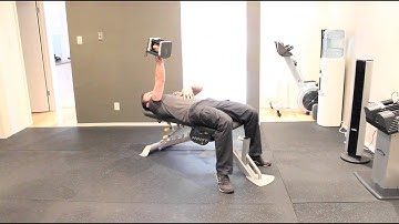 How To Do A Single Arm Dumbbell Flat Bench Press