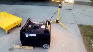 Champion 3100 Watt Generator Test and Demo !!