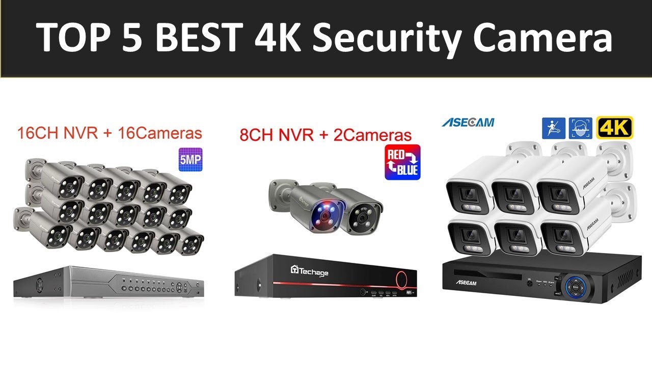 TOP 5 BEST 4K Security Camera 2026 - YouTube