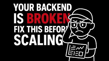Why Your Backend Is the Real Bottleneck Stop Scaling Chaos