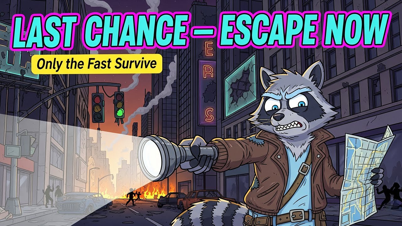 Escaping a City in Total Blackout Chaos — LAST CHANCE to Survive YouTube