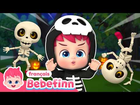 La Danse d'Halloween Chumbala Cachumbala💀 | EP142 | Bebefinn français 👶 Chansons pour Enfants