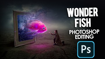 Wonder Fish Photo Manipulation Photoshop Editing