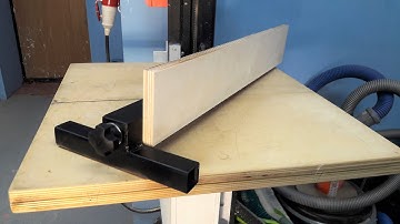 DIY Rip Fence from Scrap Pipe – 5 MIN HACK!