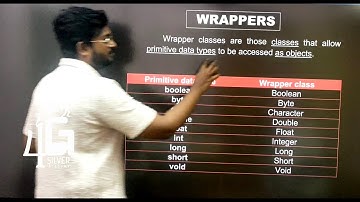 Wrappers Class in Tamil | Object Oriented programming language in Tamil | Java in Tamil | Unit 3