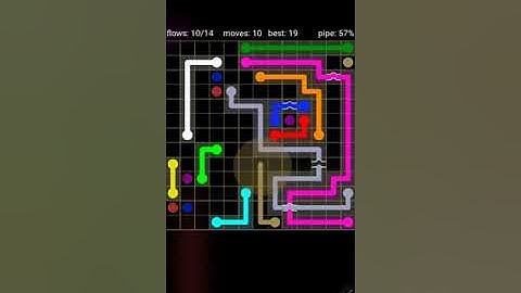 How To Solve Flow Free Bridges 13x13 Mania Pack Level 104 Board Walk Through Solution Walkthrough