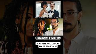 Lauren and Orion From Married At First Sight #unpopularopinion #commentary #mafsreview