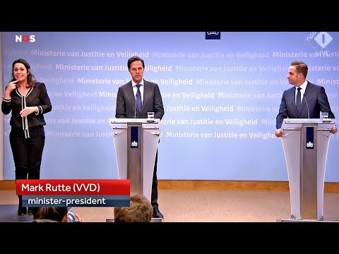 Persconferentie Premier Rutte en Minister de Jonge over aftreden Bruins en sluiten verpleeghuizen!