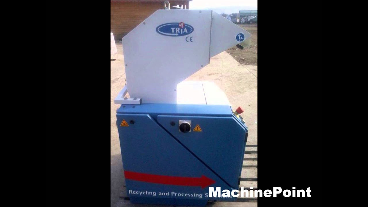 TRIA 4220/SMSL Second Hand Grinders Granulators MachinePoint YouTube
