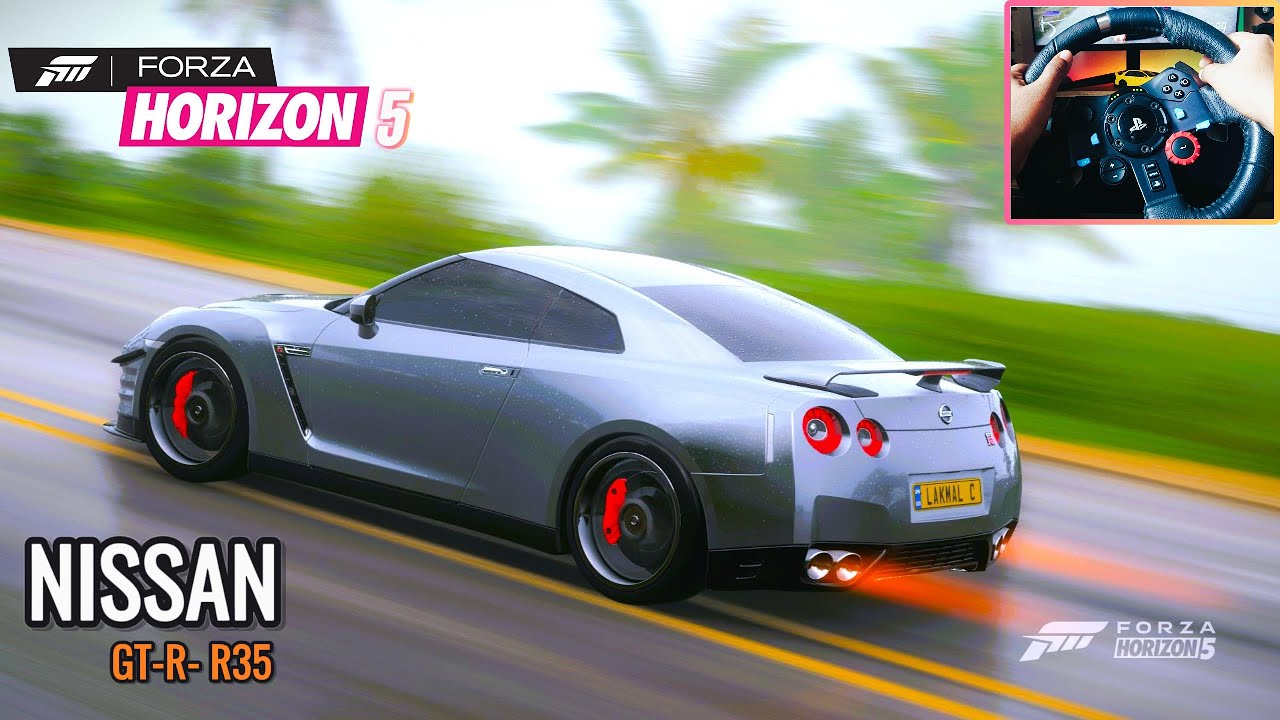 Forxa R35 Forza Horizon 5 Nissan GT R R35 | Steering Wheel Gameplay # ...
