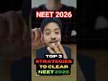 3 NEET 2026 Strategies for ST Students 🎯#neet2026 #arunachalpradesh #mbbs