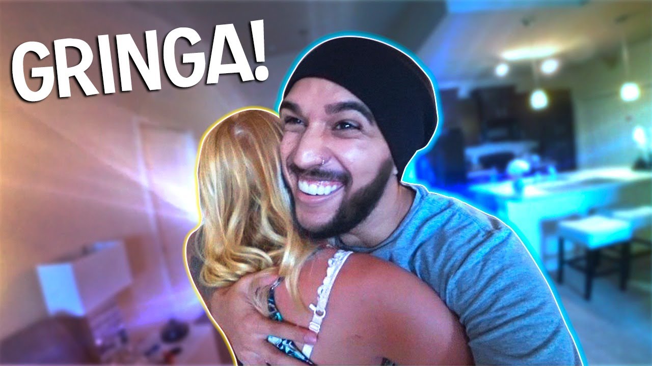 CONHECI UMA GRINGA! 😱