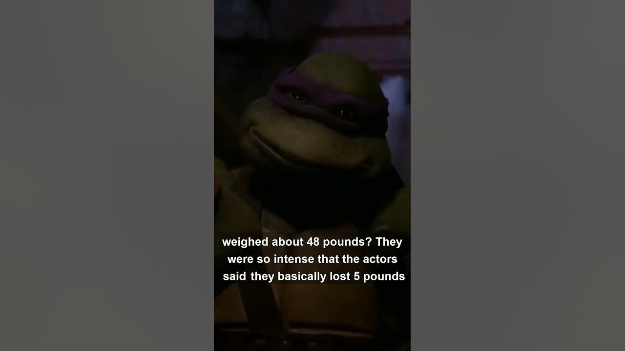 Did you know that the suits in TEENAGE MUTANT NINJA TURTLES (1990)...