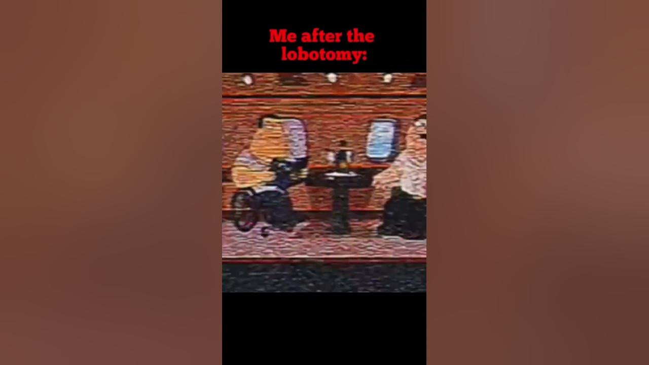 Me after the lobotomy #creepy #scary #lobotomy #scary #psychology #familyguy #horror