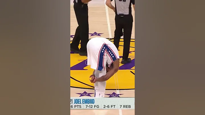 Joel Embiid is 7-foot and can touch his face to his knees 😮 #shorts - DayDayNews