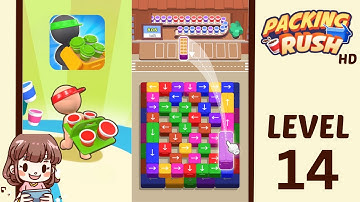 Packing Rush Level 14 Solution Walkthrough
