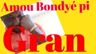 Video thumbnail of "Amou Bondyé pi gran piano cover  by megastar ( Frantzsonguitars)"