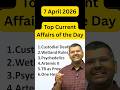 7 April 2026 - Imp Current Affairs Articles in 2 Mins | UPSC,SSC 2027/28 | Daily News Analysis